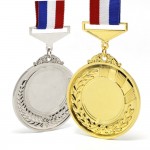 Medal Manufactures Cheap Price Gold Plated Custom Made 3d Blank Metal Sports Race Award Medals