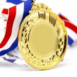 Medal Manufactures Cheap Price Gold Plated Custom Made 3d Blank Metal Sports Race Award Medals
